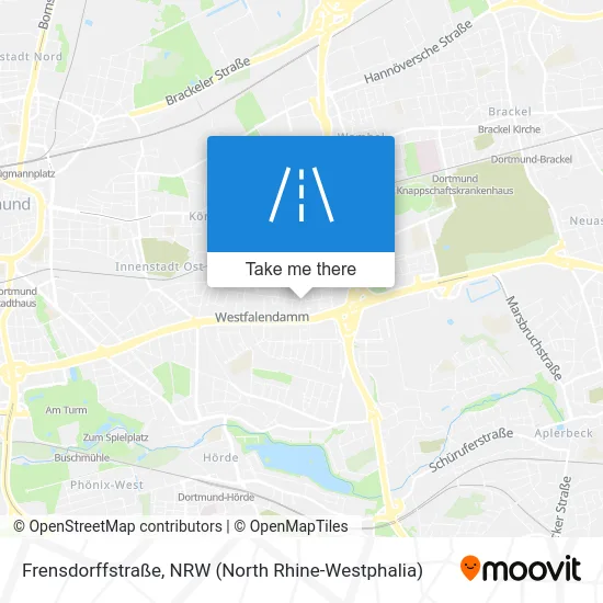 Frensdorffstraße map