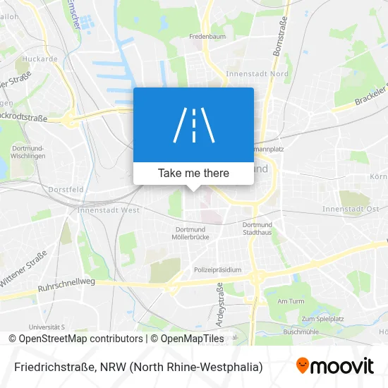 Friedrichstraße map