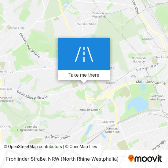 Frohlinder Straße map