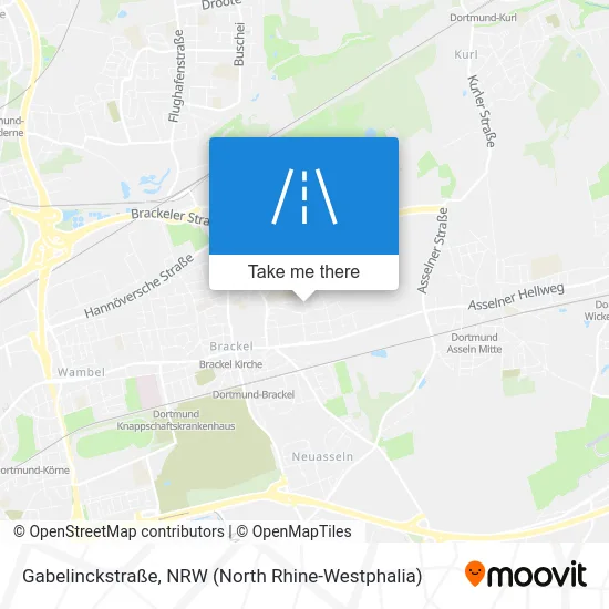 Gabelinckstraße map