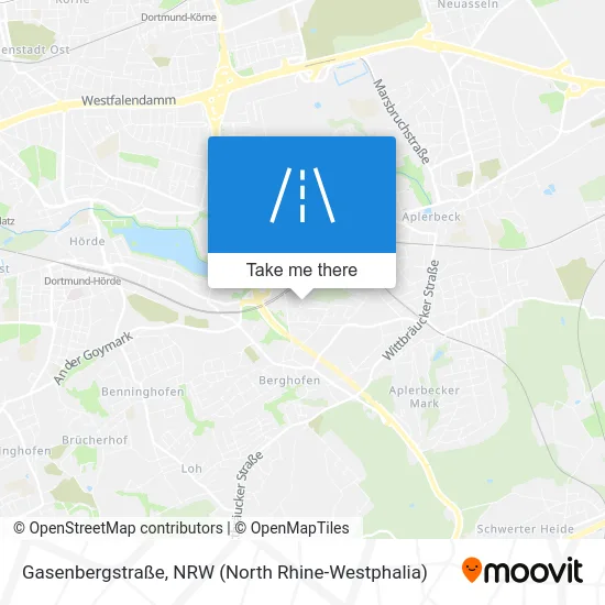 Gasenbergstraße map