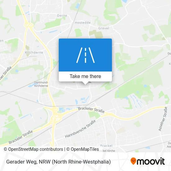 Карта Gerader Weg