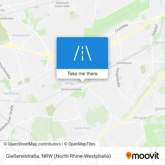 Карта Gießereistraße