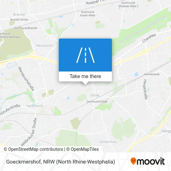 Карта Goeckmershof