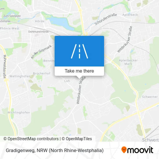 Карта Gradigenweg