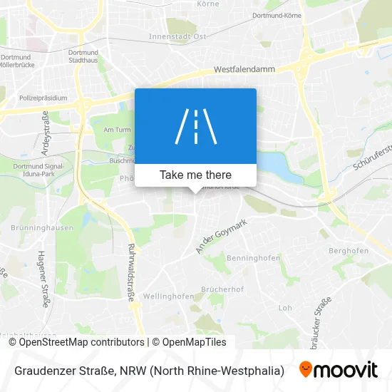 Graudenzer Straße map