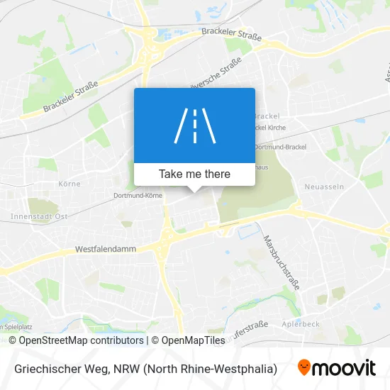 Griechischer Weg map