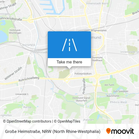 Große Heimstraße map