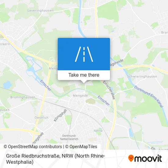 Карта Große Riedbruchstraße