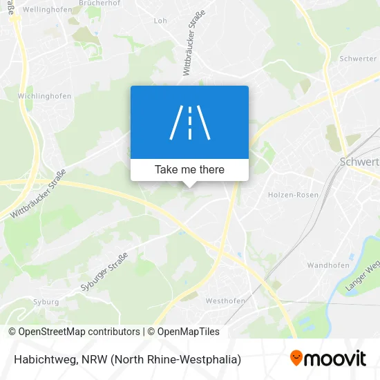 Habichtweg map