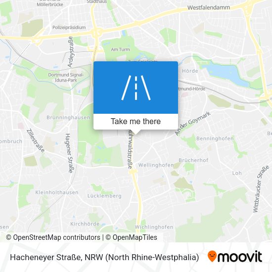 Hacheneyer Straße map