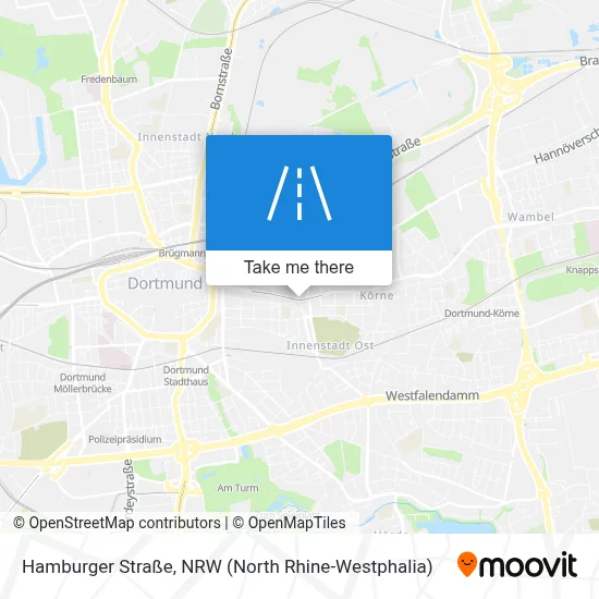 Hamburger Straße map