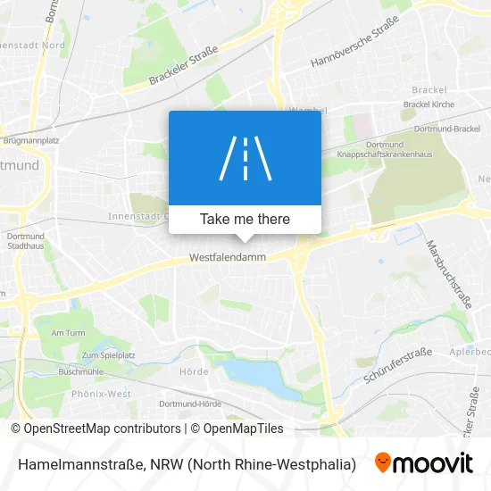 Hamelmannstraße map