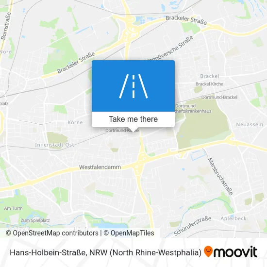 Карта Hans-Holbein-Straße