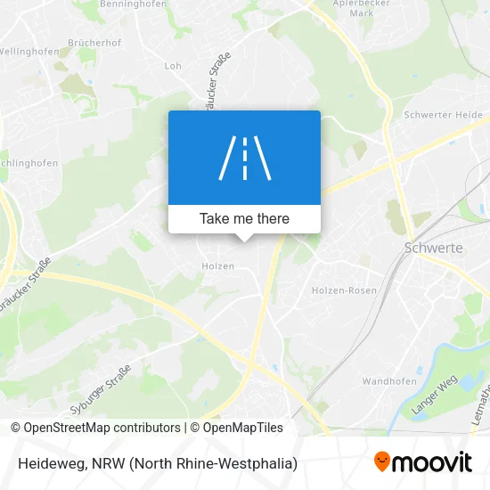 Карта Heideweg