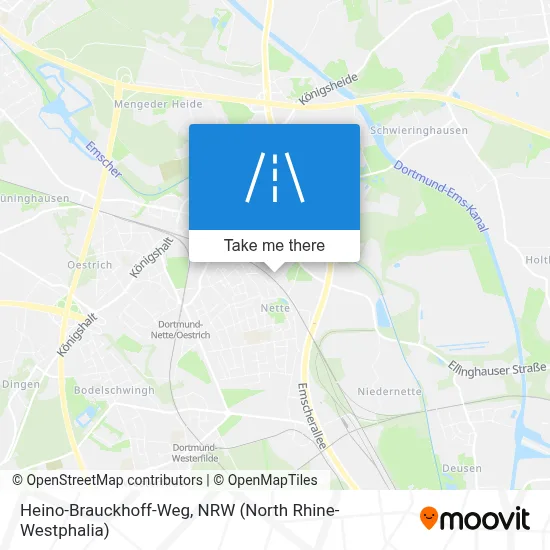 Heino-Brauckhoff-Weg map