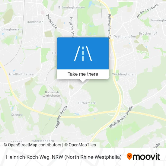 Heinrich-Koch-Weg map