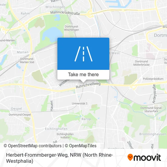 Herbert-Frommberger-Weg map