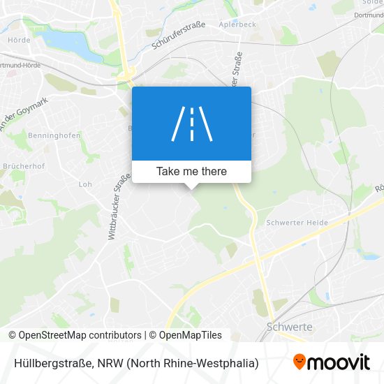 Hüllbergstraße map