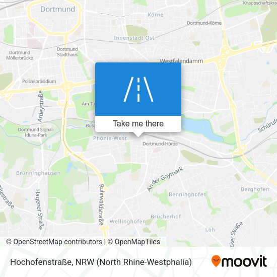 Hochofenstraße map