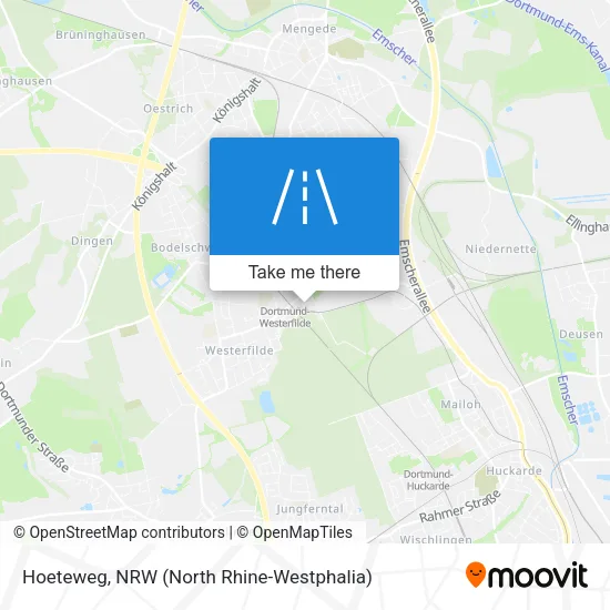 Карта Hoeteweg