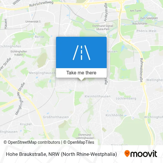 Hohe Braukstraße map