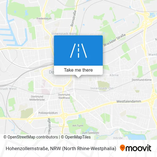 Hohenzollernstraße map