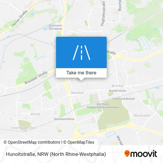 Карта Hunoltstraße
