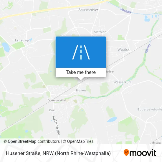 Husener Straße map