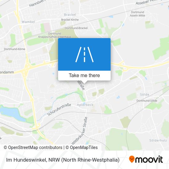 Im Hundeswinkel map