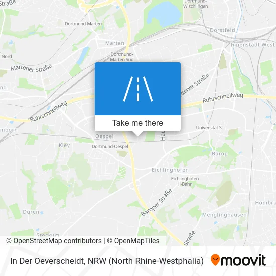 In Der Oeverscheidt map