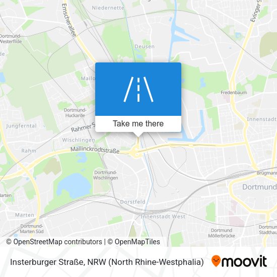 Insterburger Straße map