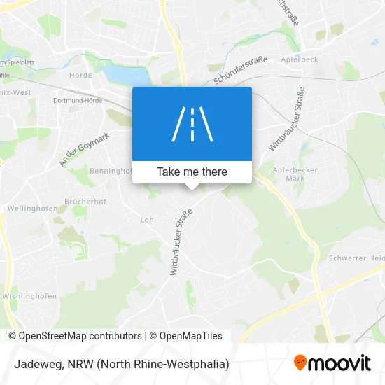 Карта Jadeweg