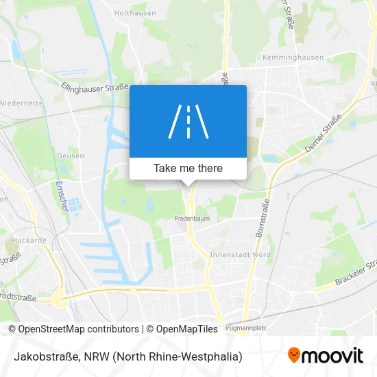 Карта Jakobstraße