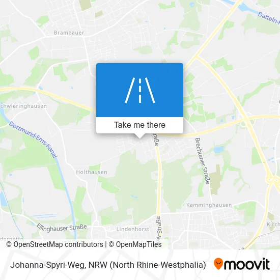 Карта Johanna-Spyri-Weg