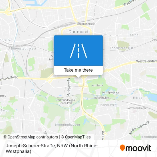 Joseph-Scherer-Straße map