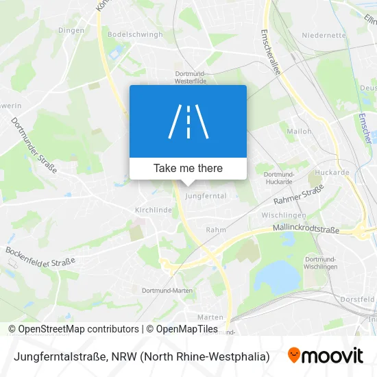 Карта Jungferntalstraße