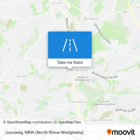 Карта Junoweg