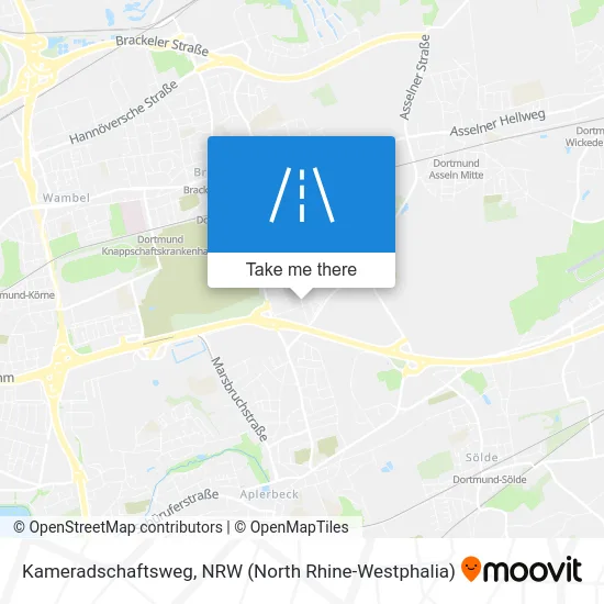 Kameradschaftsweg map