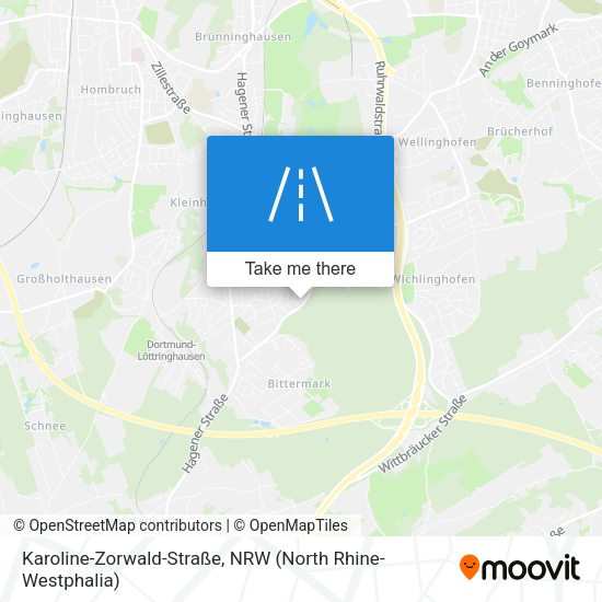 Karoline-Zorwald-Straße map