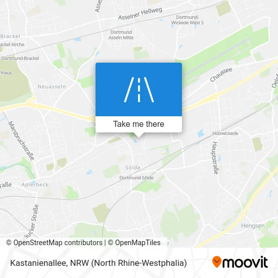 Карта Kastanienallee