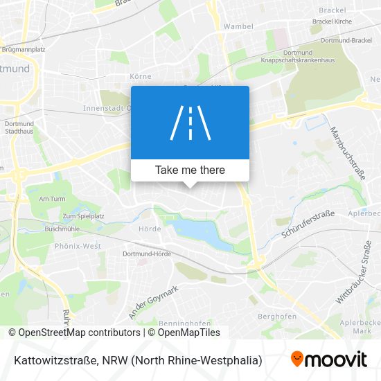 Kattowitzstraße map