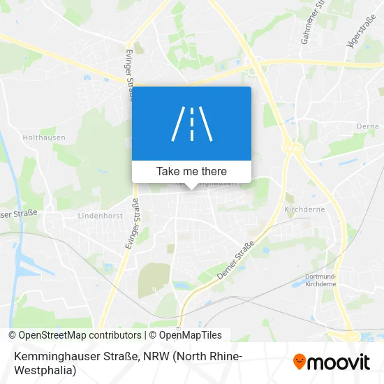 Карта Kemminghauser Straße