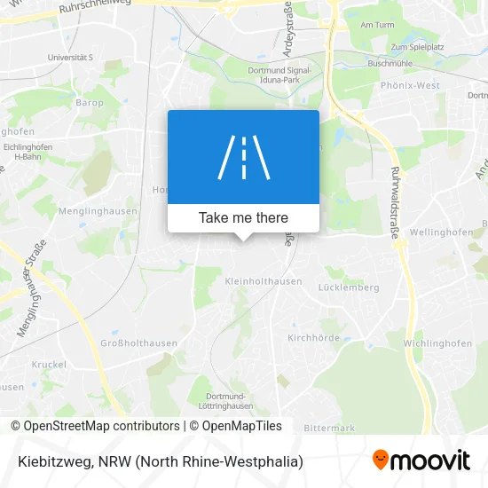 Карта Kiebitzweg