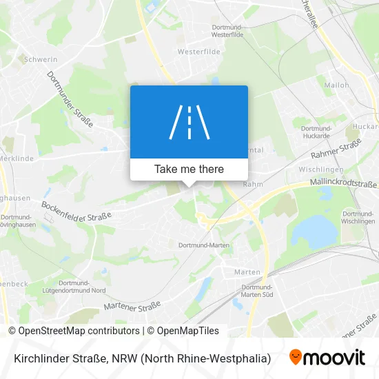 Kirchlinder Straße map