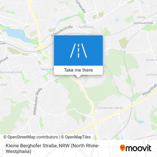 Kleine Berghofer Straße map