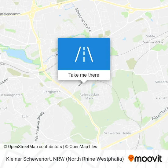 Карта Kleiner Schewenort