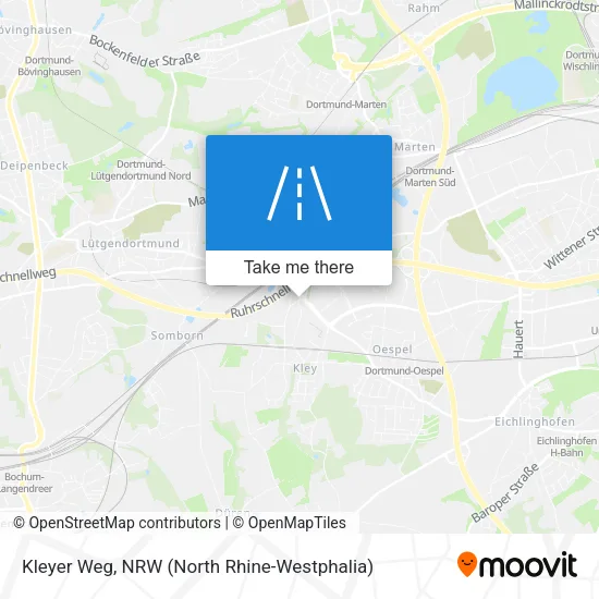 Карта Kleyer Weg