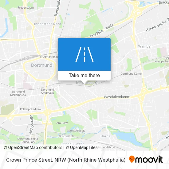 Kronprinzenstraße map