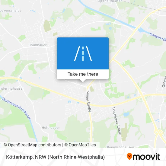 Kötterkamp map